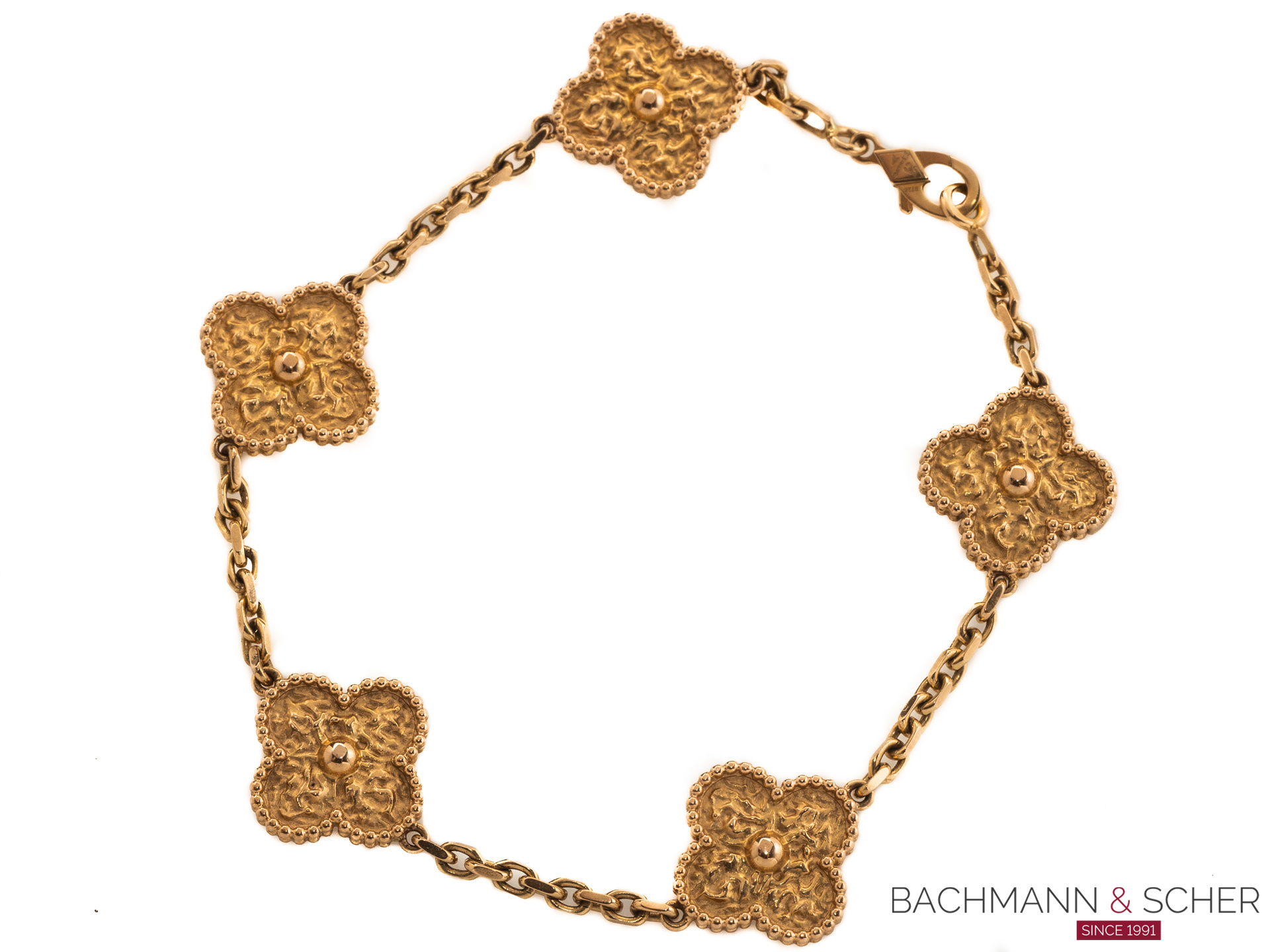 Van Cleef & Arpels Authenticated Vintage Alhambra Bracelet