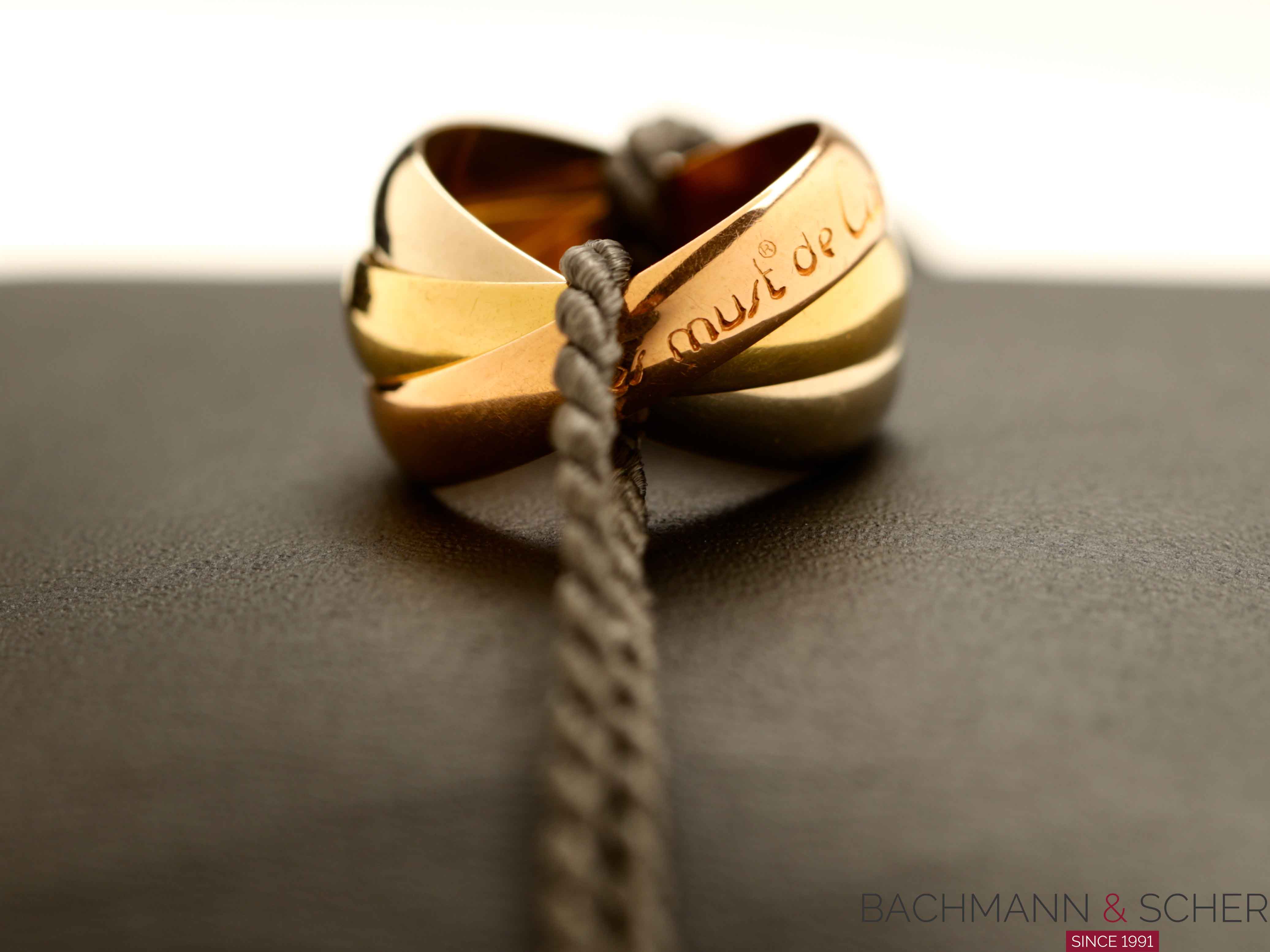 Cartier Ring Trinity Les must de Cartier 18k Yellow Gold 18k Red
