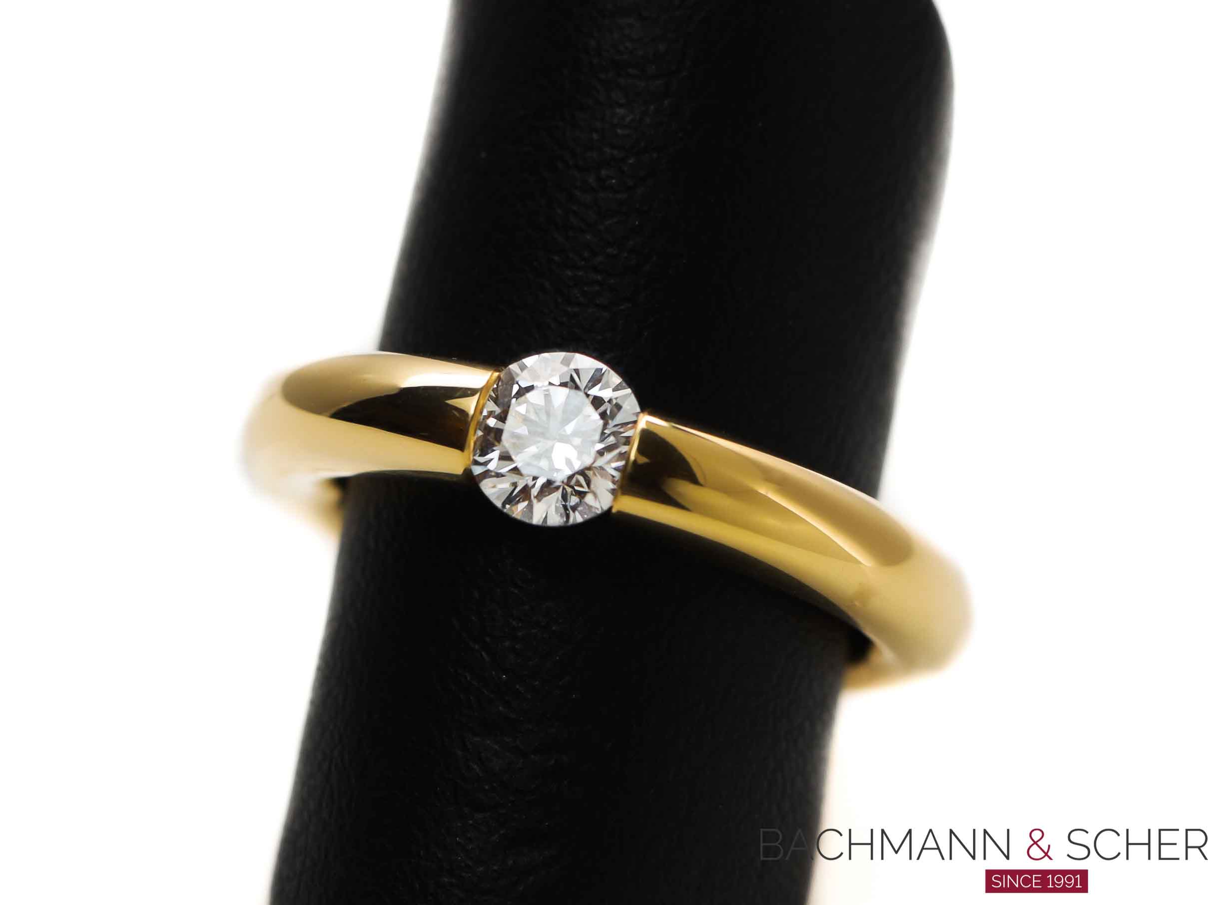 18 Karat Yellow Gold Twine Diamond Ring – Johann Paul Fine Jewelry