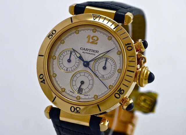 cartier uhr chronograph