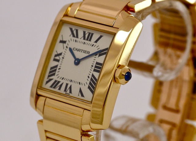 cartier tank gold gebraucht