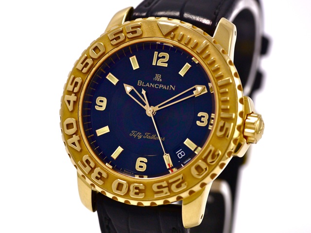 Blancpain fifty hotsell fathoms gold
