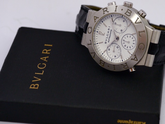 bulgari platinum watch