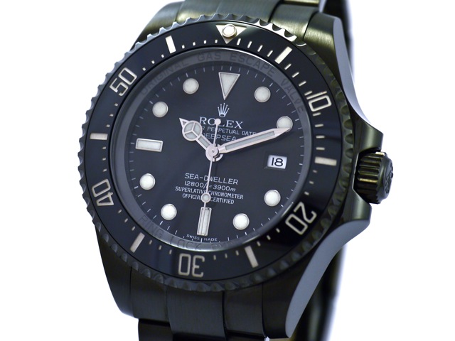 Rolex DeepSea Ref. 116660 DLC Black Bj. 2010 New like