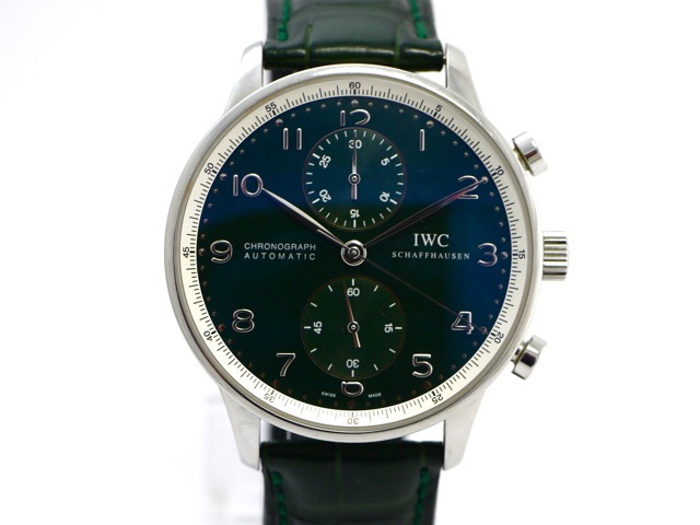 IWC Portugieser Chrono Boris Becker Ref. IW371430 Like New Bj. 2007
