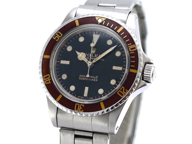 rolex submariner brown bezel