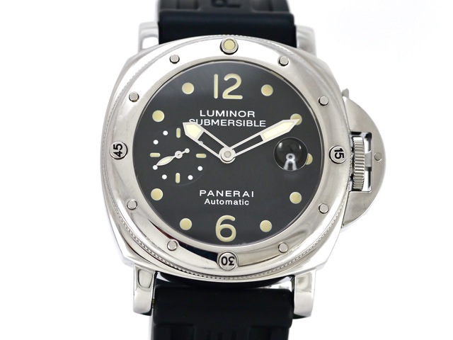 Panerai, Luminor Submersible, PAM 24, Stainless steel, Bj. 1999 ...