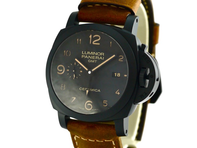 Luminor panerai on sale ceramica gmt