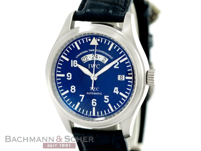 IWC UTC Pilots Watch Ref. 3251 950 Platinum Limited Edtion Bj