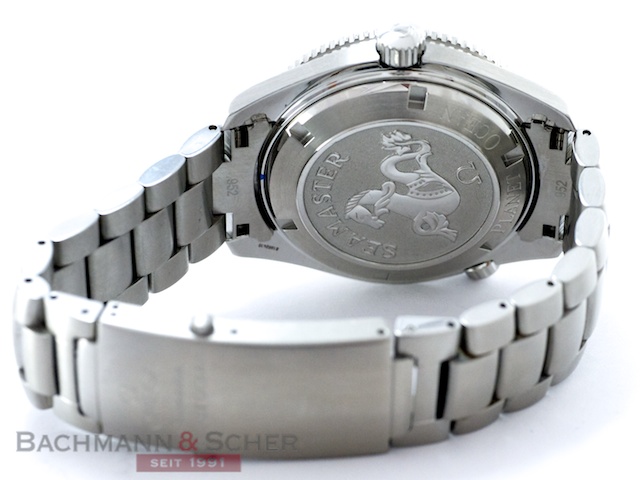 Omega Seamster Planet Ocean Ref. 22095000 Stainless Steel Medium Sice Papers Bj. 2009