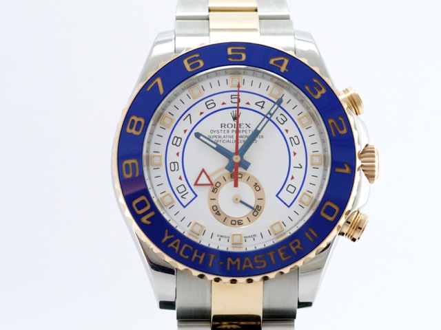 Rolex Yachtmaster II Ref. 116681 Stainless Steel 18K Rose Gold Bj. 2012