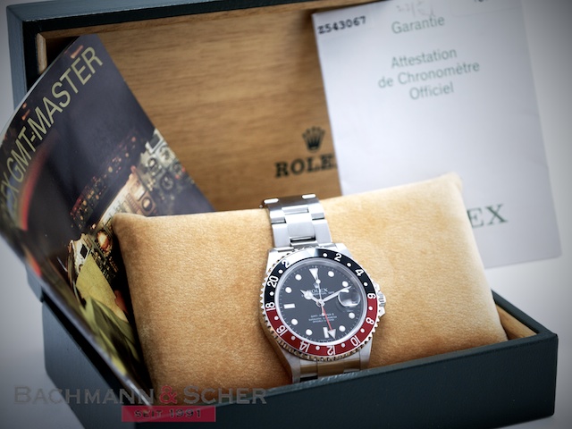 Rolex. GMT Master II Ref. 16710 Stainless Steel Bj. 2007 Z Series