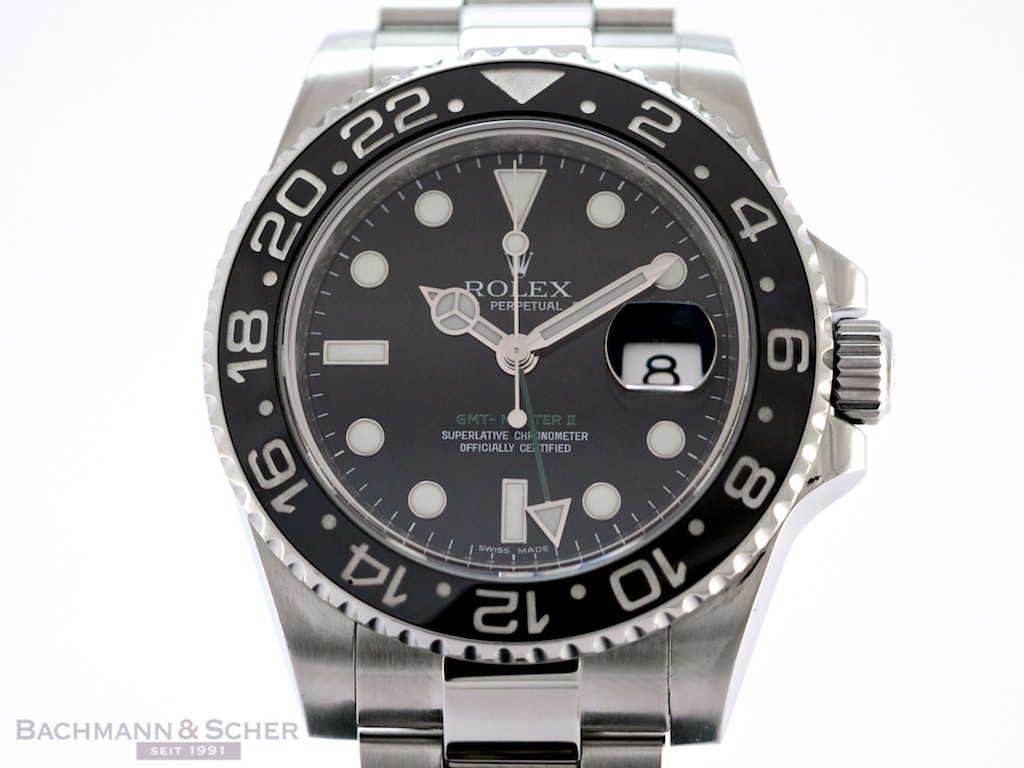 Rolex GMT Master II Ref 116710LN Stainless Steel BJ 2008