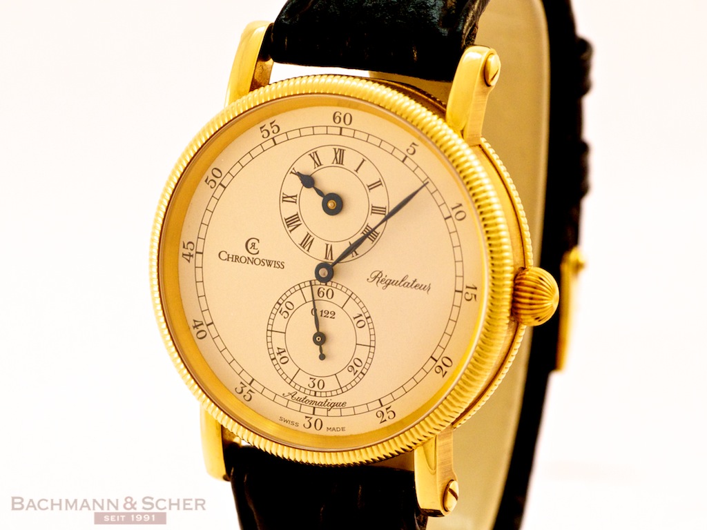 Chronoswiss on sale regulateur gold