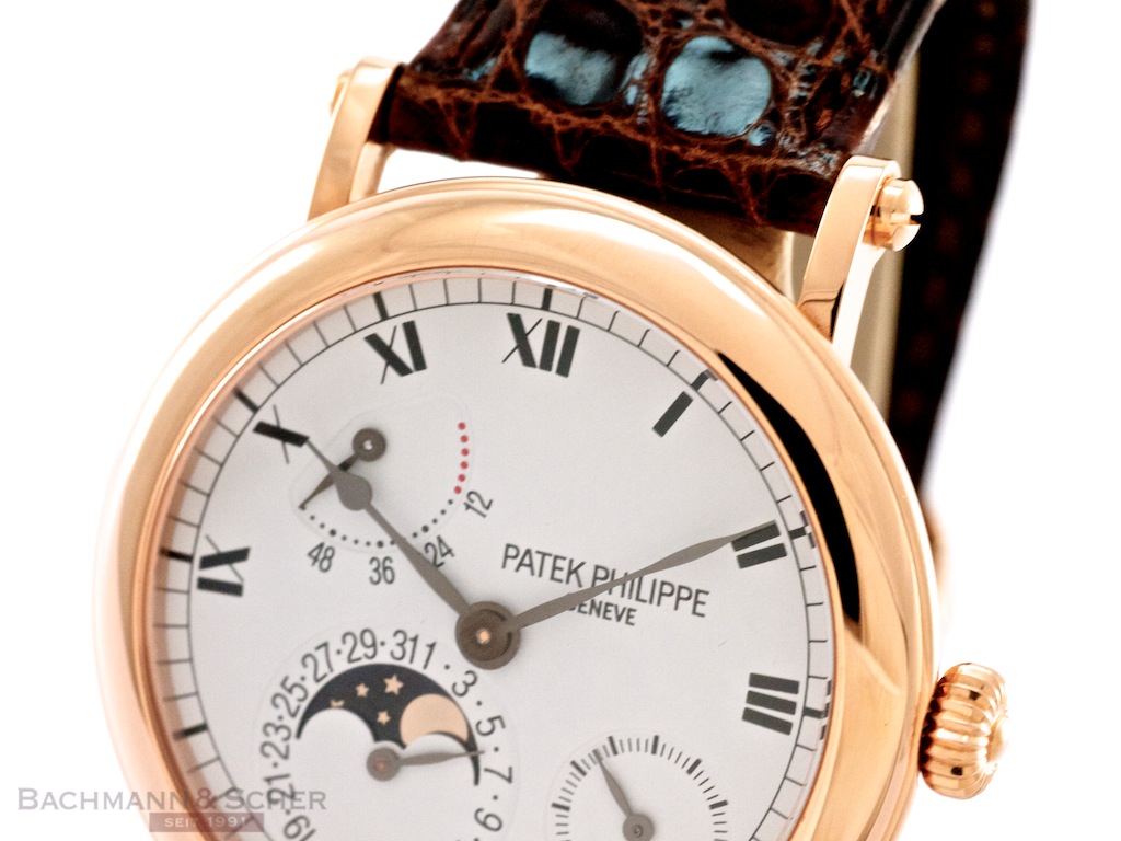 Patek philippe hotsell calatrava moonphase