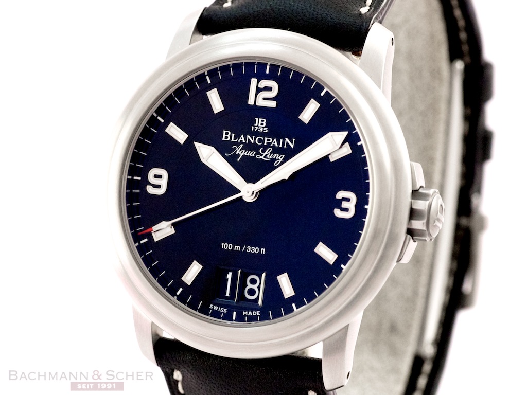 Blancpain Aqua Lung Ref 2850B113064B Stainless Steel Box Warranty 2006