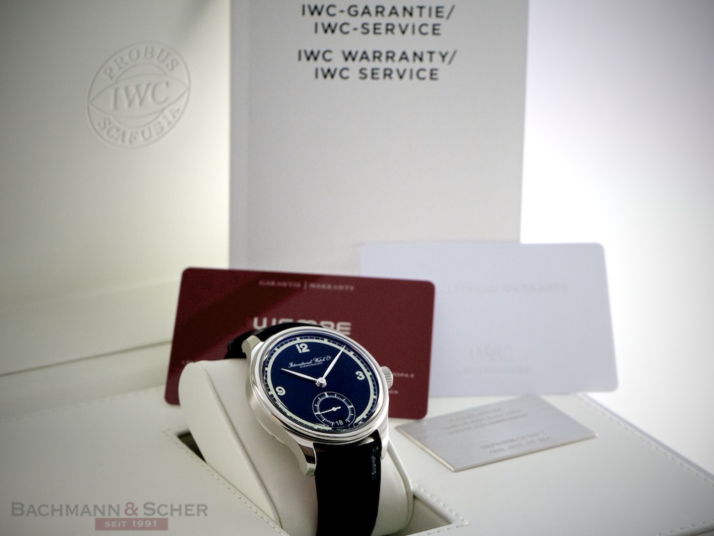 IWC Portugieser Limited Ref IW510205 in Stainless Steel Box Papers