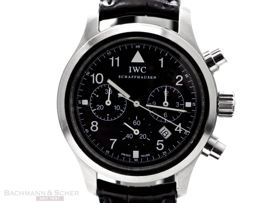 IWC Fliegeruhr Chronograph Ref IW374101 Stainless Steel Box