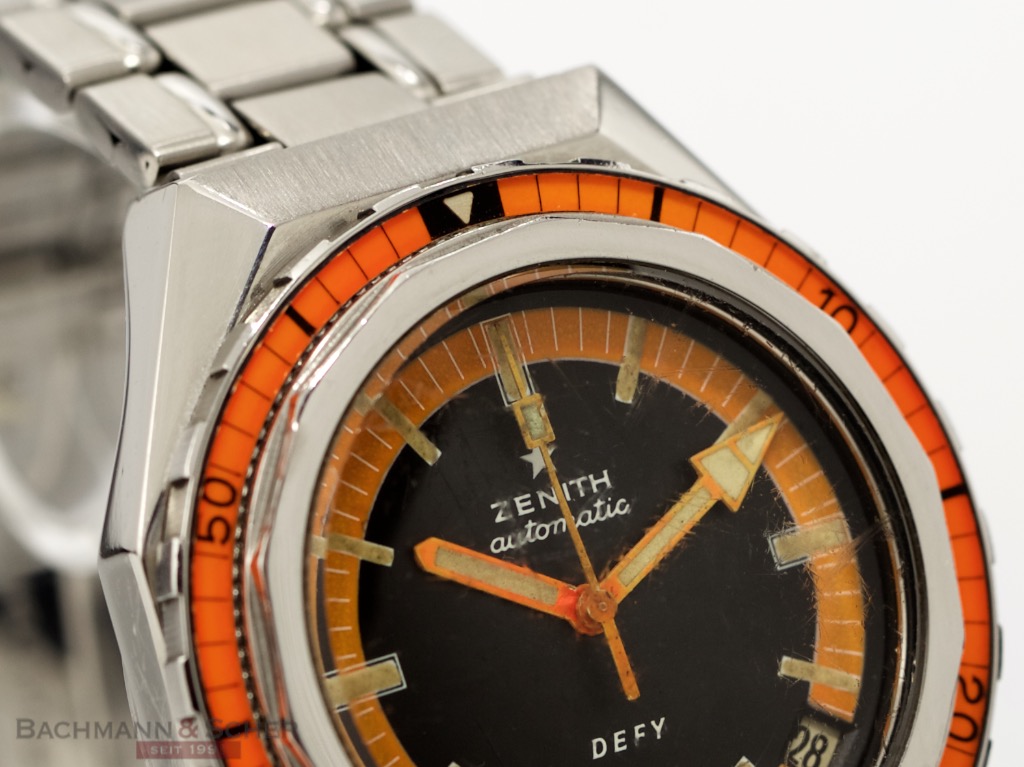 Zenith defy orange hotsell