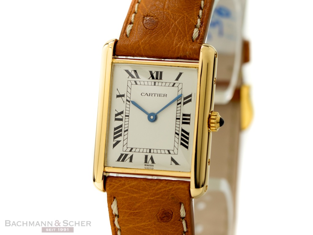 cartier ostrich strap