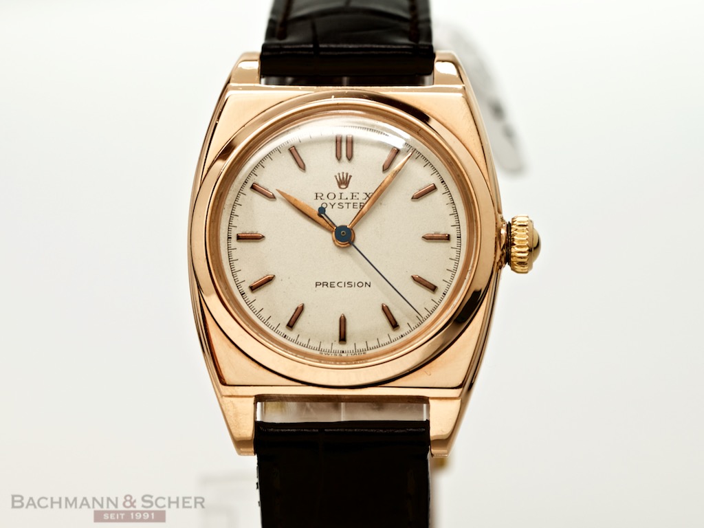 Rolex Vintage Oyster Precision Bubble Back Manual Ref 3116 14k