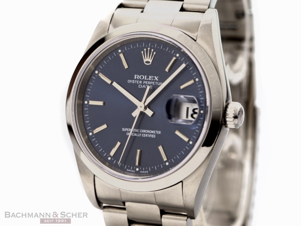 Rolex 15200 hotsell blue dial