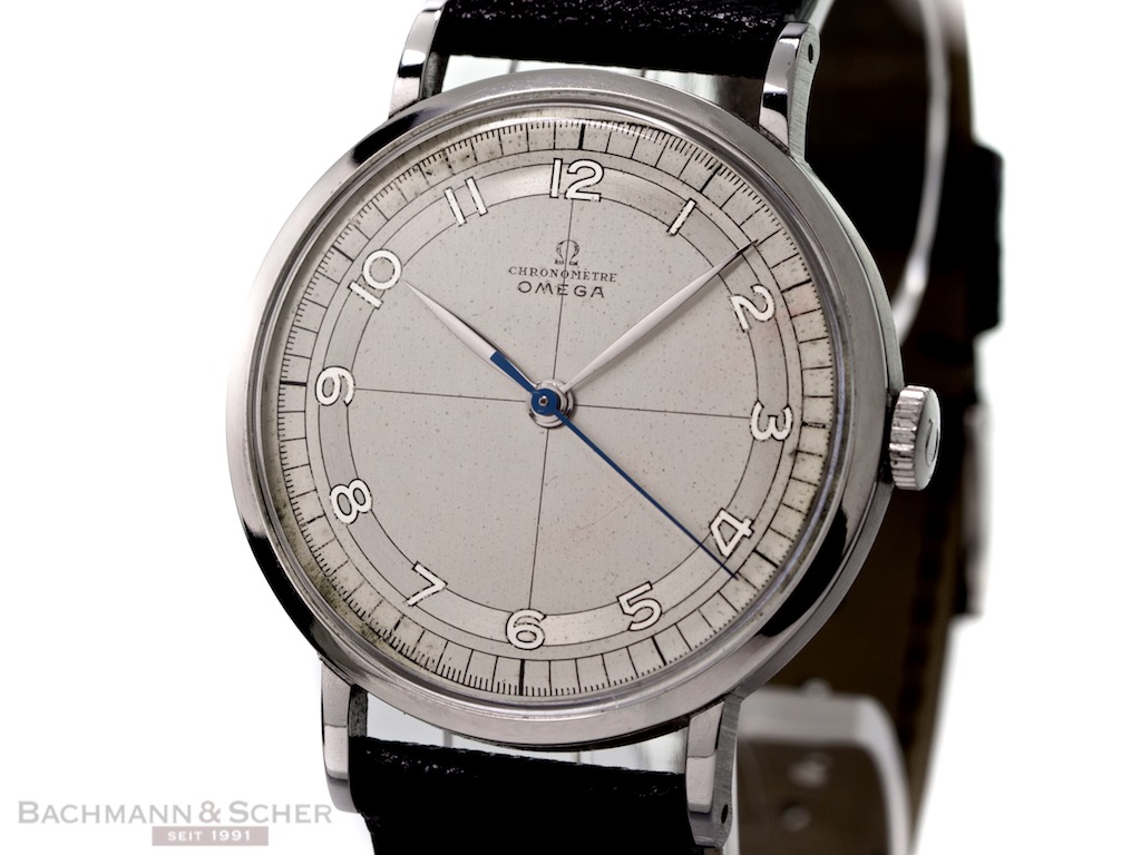 OMEGA Vintage Chronometer Gentleman Watch Ref 2367 4 Stainless