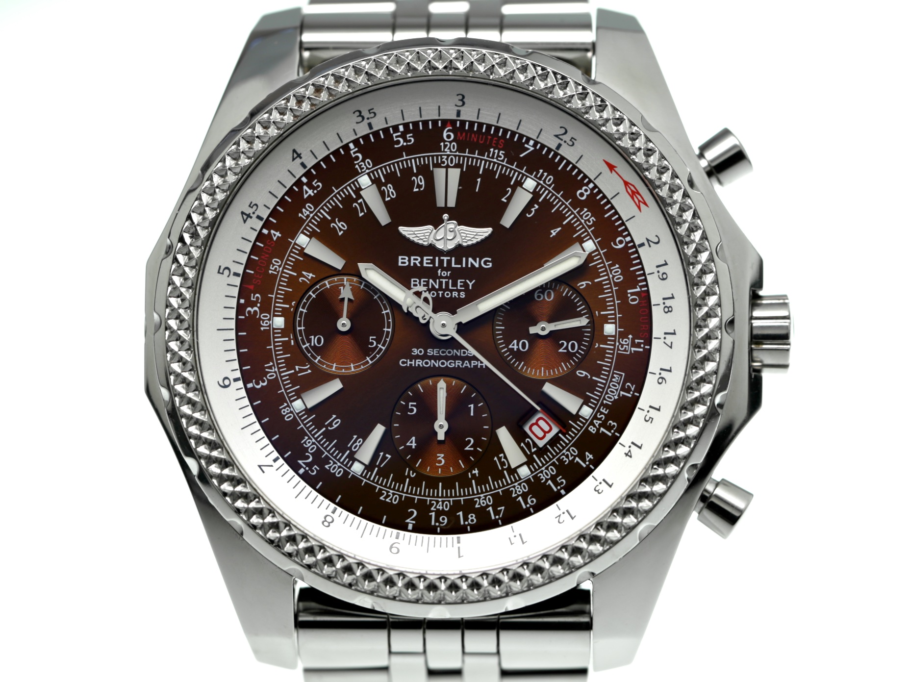 Breitling Bentley Motors Ref A25362 Stainless Steel Box Papers Bj 2003