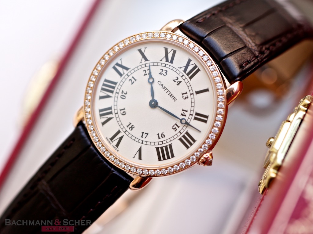 WR007001 Cartier Ronde Louis Cartier Rose Gold