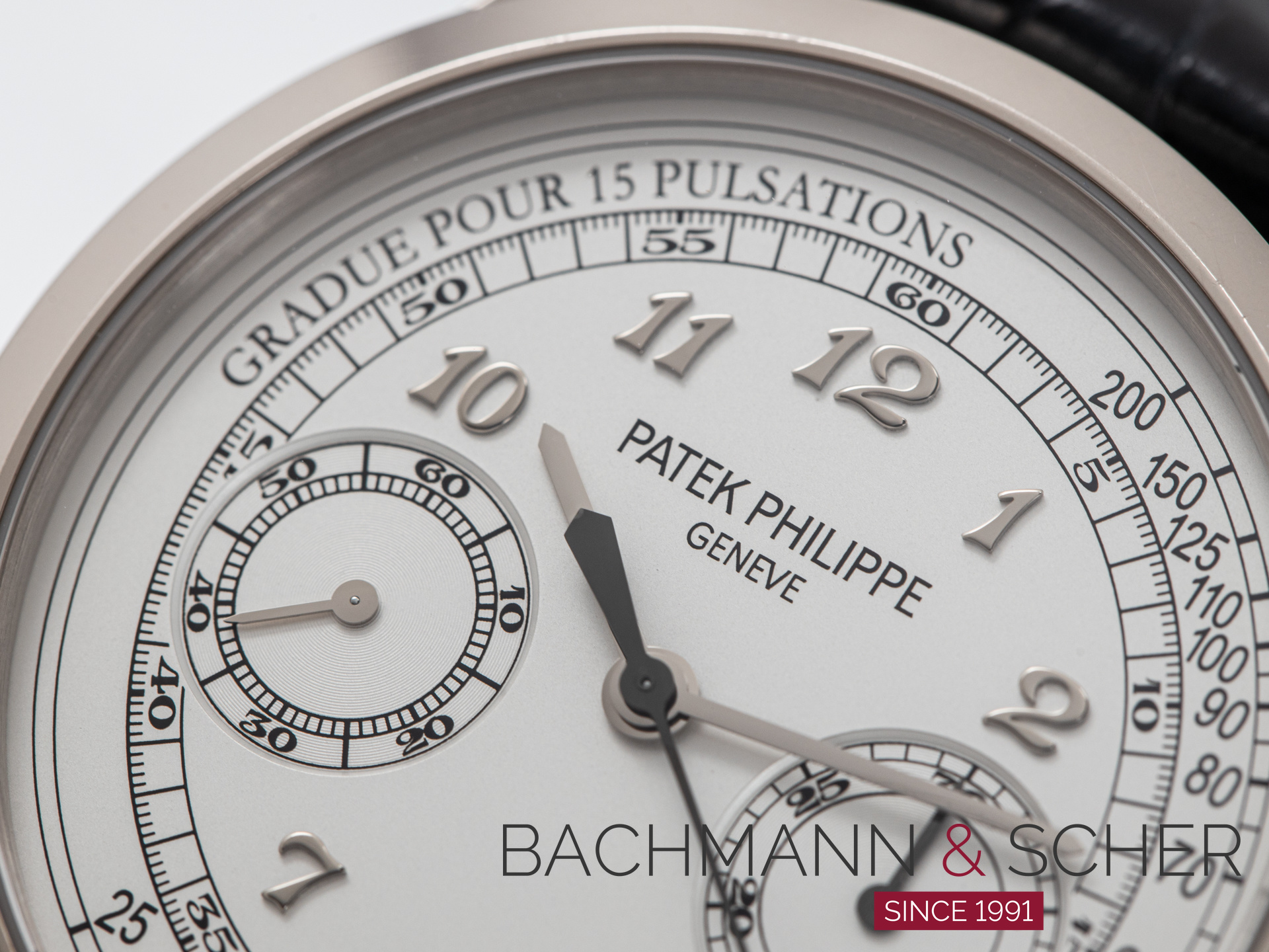 Patek Philippe CHRONOGRAPH Ref-5170G 18k White Gold Silver Breguet ...