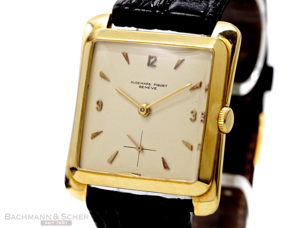 Audemars Piguet Vintage Gentlemans Cioccolatone Ref-2129 18k Yellow Gold