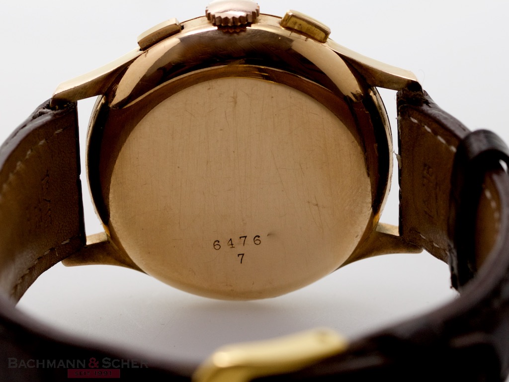 Breitling Vintage Premier Chronograph 18k Rose Gold Bj 1955