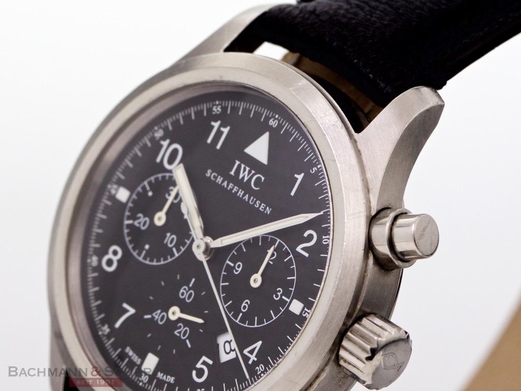 iwc schaffhausen fliegeruhr chronograph