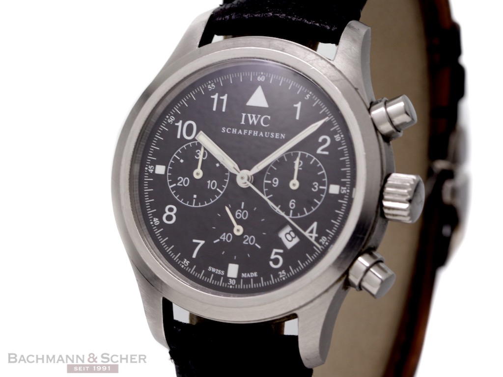 iwc schaffhausen fliegeruhr chronograph