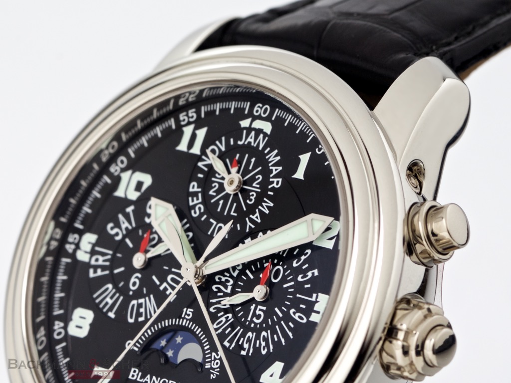 BLANCPAIN Le Brassus Perpetual Calendar Moonphase Rattrapante Ref4286P
