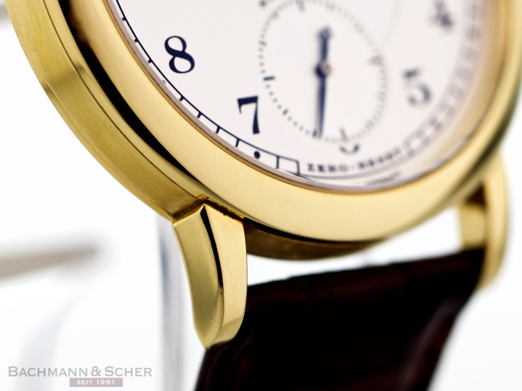 Lange & Söhne 1815 Sax-O-Mat Ref-303-021F 18k Yellow Gold Deployment ...