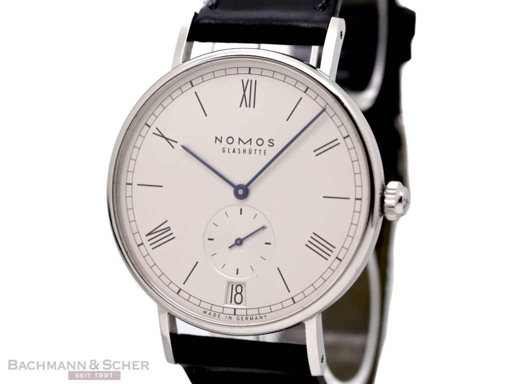 Nomos Ludwig Tangomat Ref 271 Stainless Steel Box Papers Bj 2011