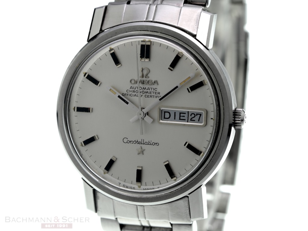 Omega Vintage Constellation Ref 168016 Stainless Steel Bj 1968