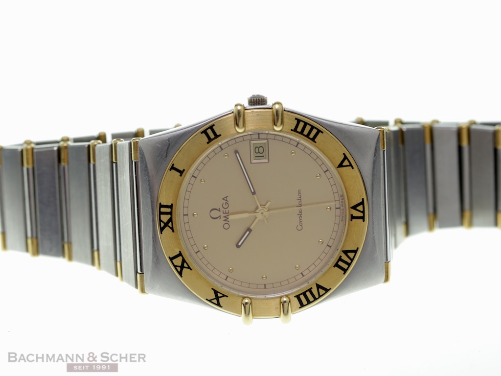 Omega Constellation Ref 6031ST 18k Yellow Gold Stainless Steel Bj 1996