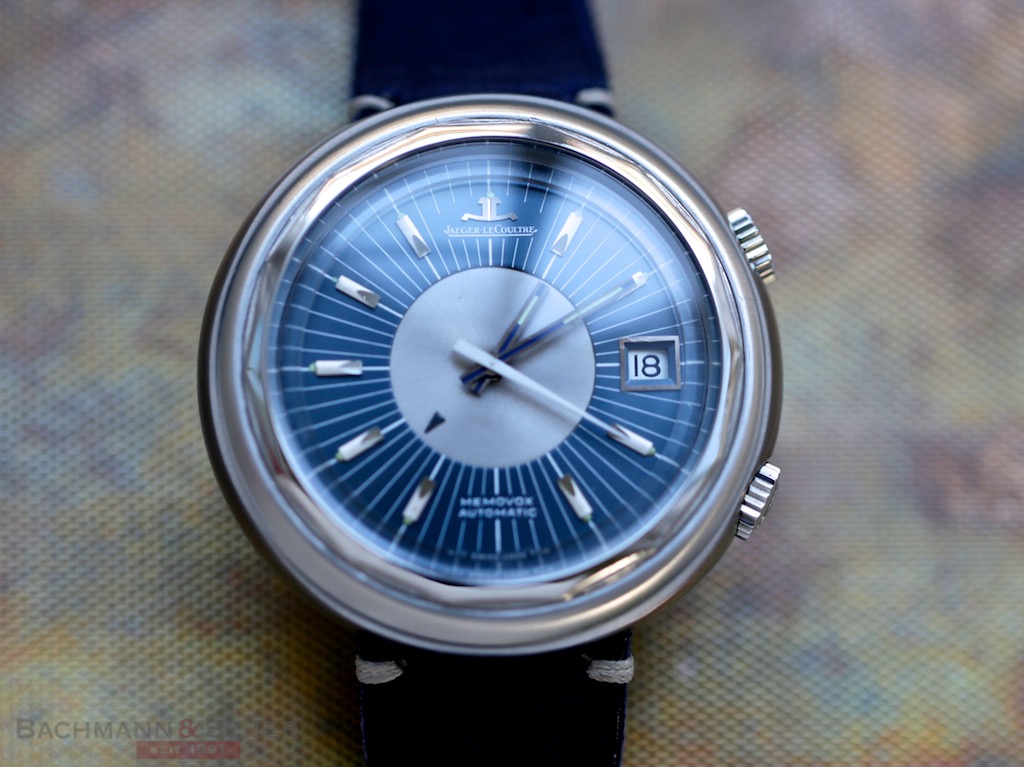 Jaeger LeCoultre Memovox Snow Drop Two Tone Dial Ref E877