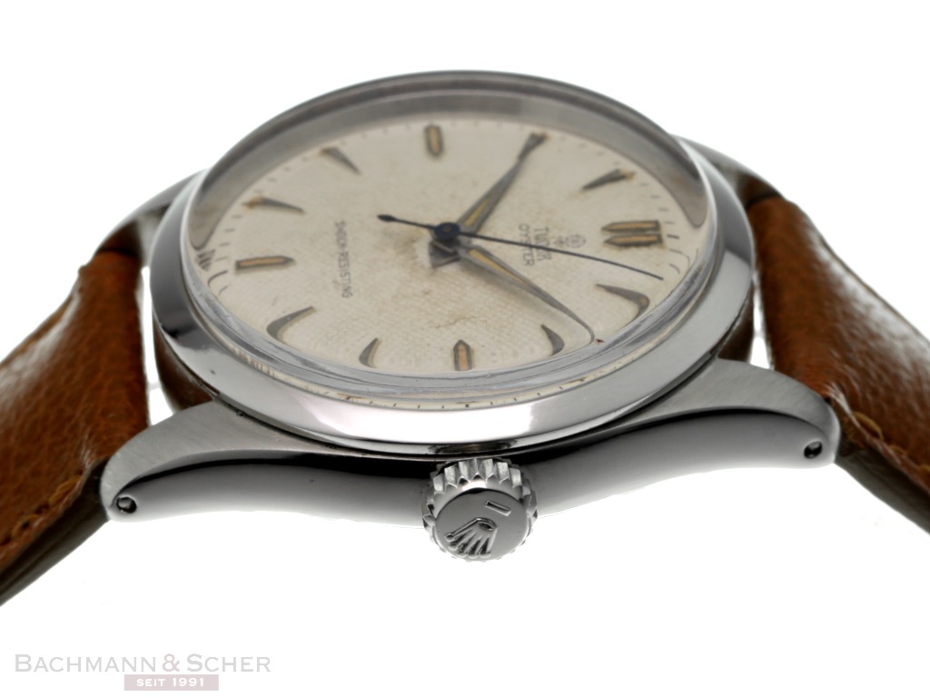 Tudor Vintage Oyster Ref 7904 Stainless Honey Comb Dial Stainless