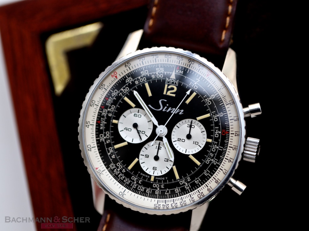Sinn 903 Navigationsuhr Chronograph Ref 903 Stainless Steel Box Bj