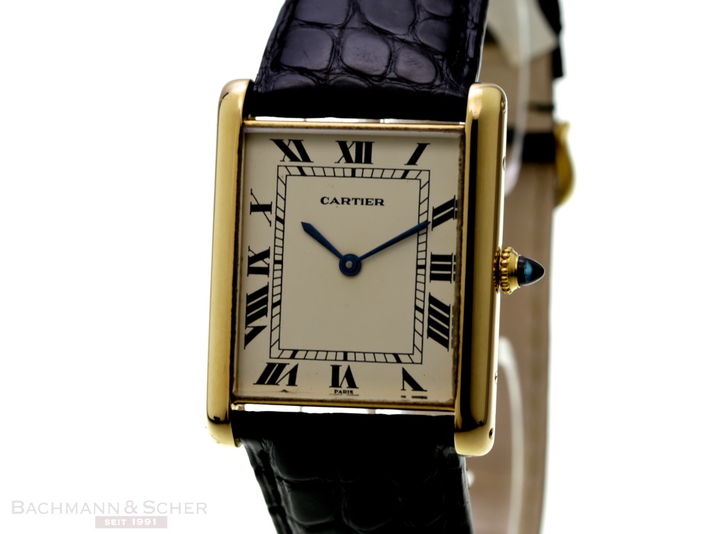 cartier tank watch 1978