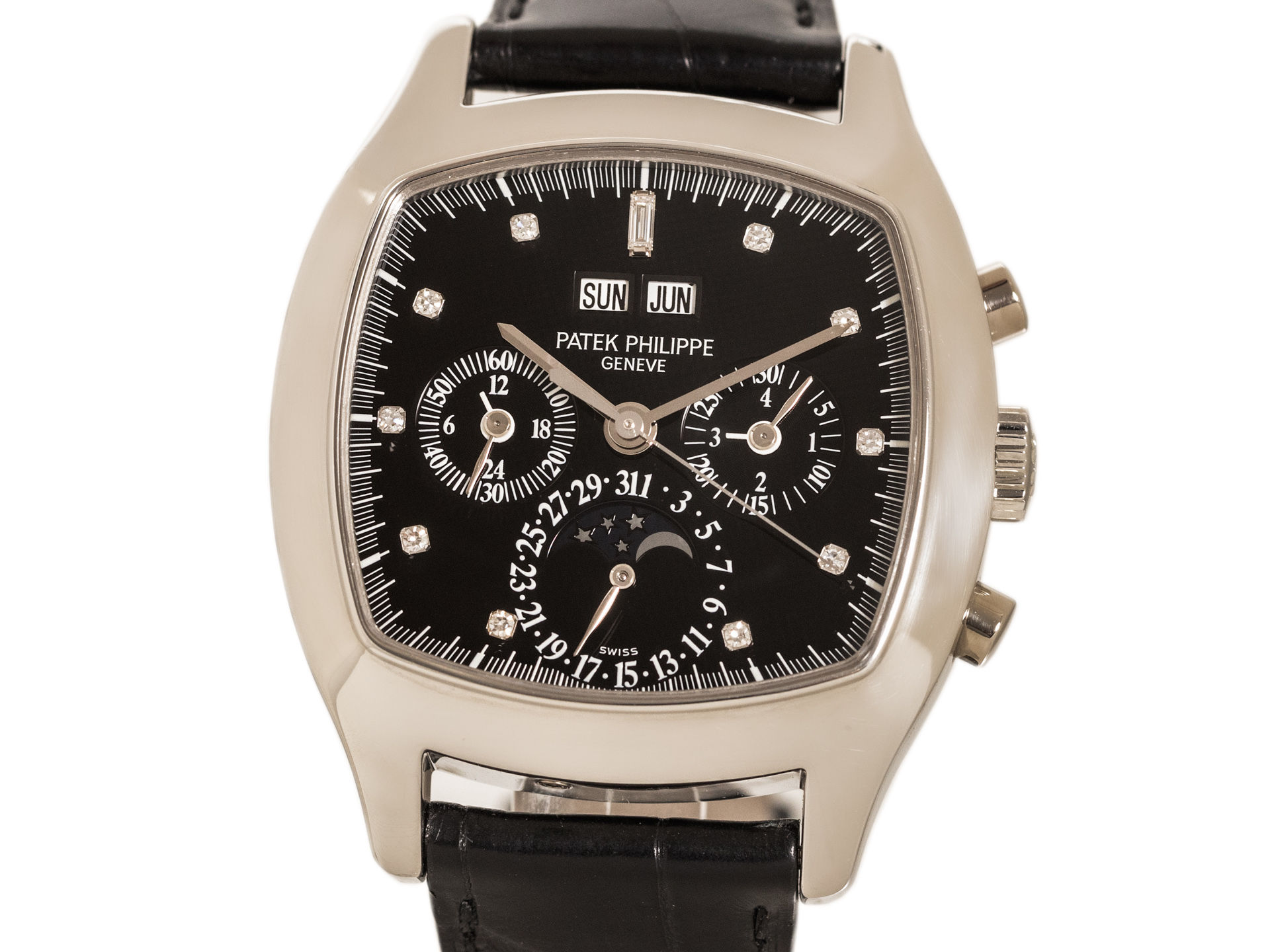 Patek Philippe PERPETUAL CALENDAR CHRONOGRAPH MOON PHASE TV Case
