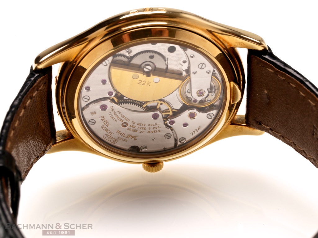 Perpetual Calendar Moon-Phase Ref-3940 18k Yellow Gold Bj-1995