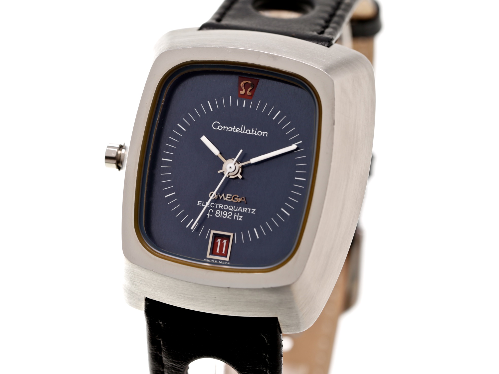 Omega Vintage Electroquartz F8192Hz Beta 21 Ref 196 005 Stainless Steel Bj 1970