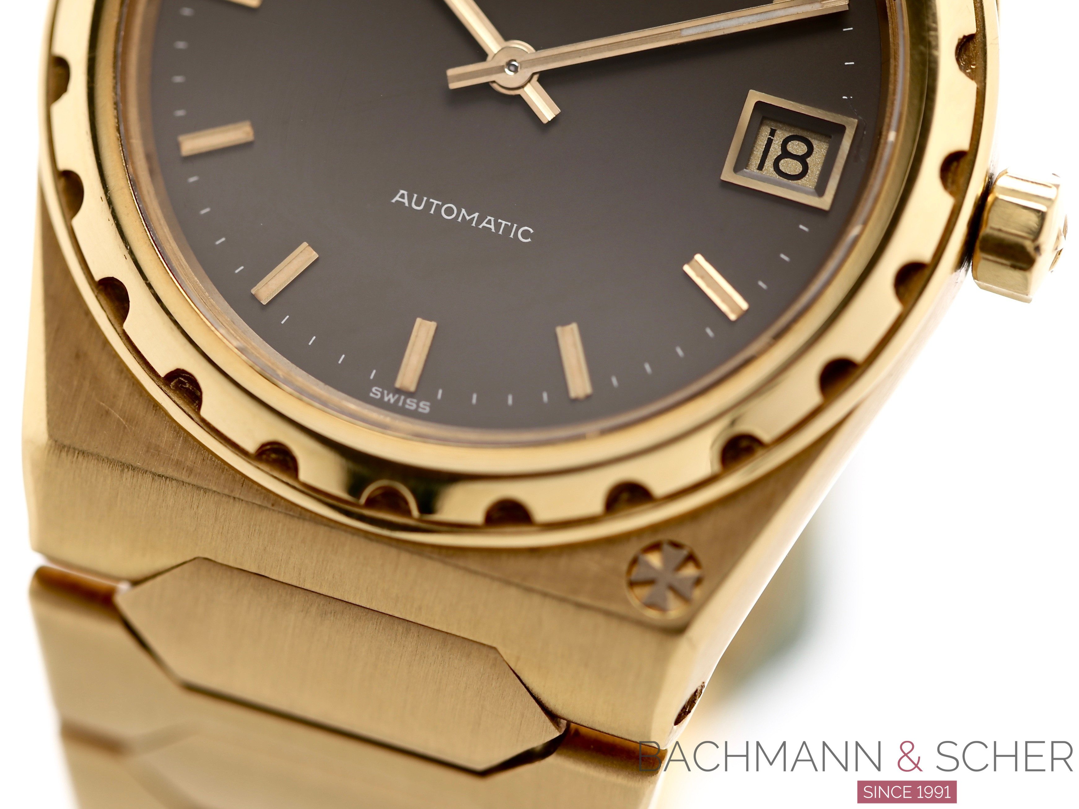 Vacheron Constantin Vintage 222 Jumbo J rg Heysek Yellow Gold Bj 1978