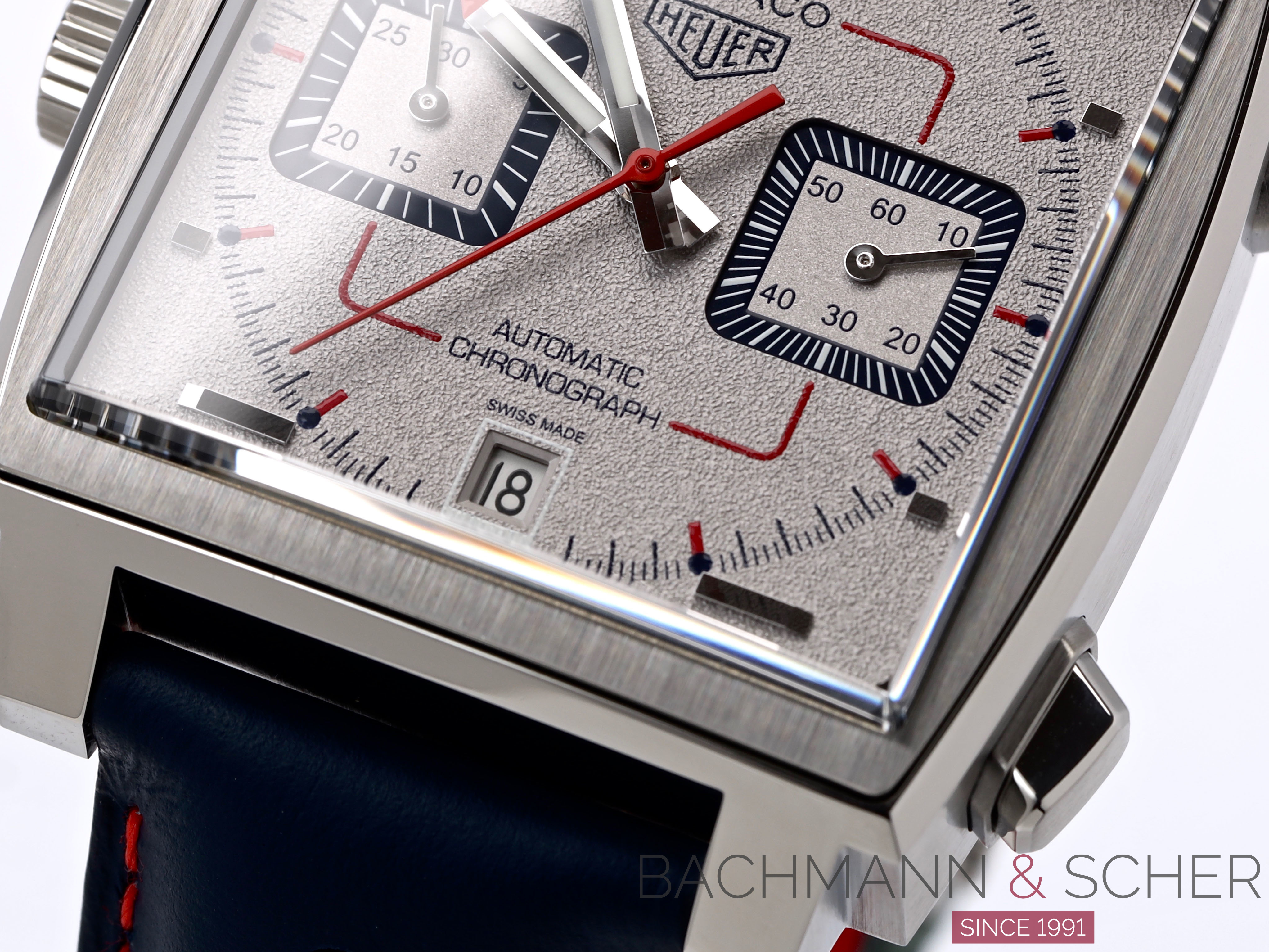 Heuer Monaco 50th Anniversary Ref CAW211X Stainless Steel Box