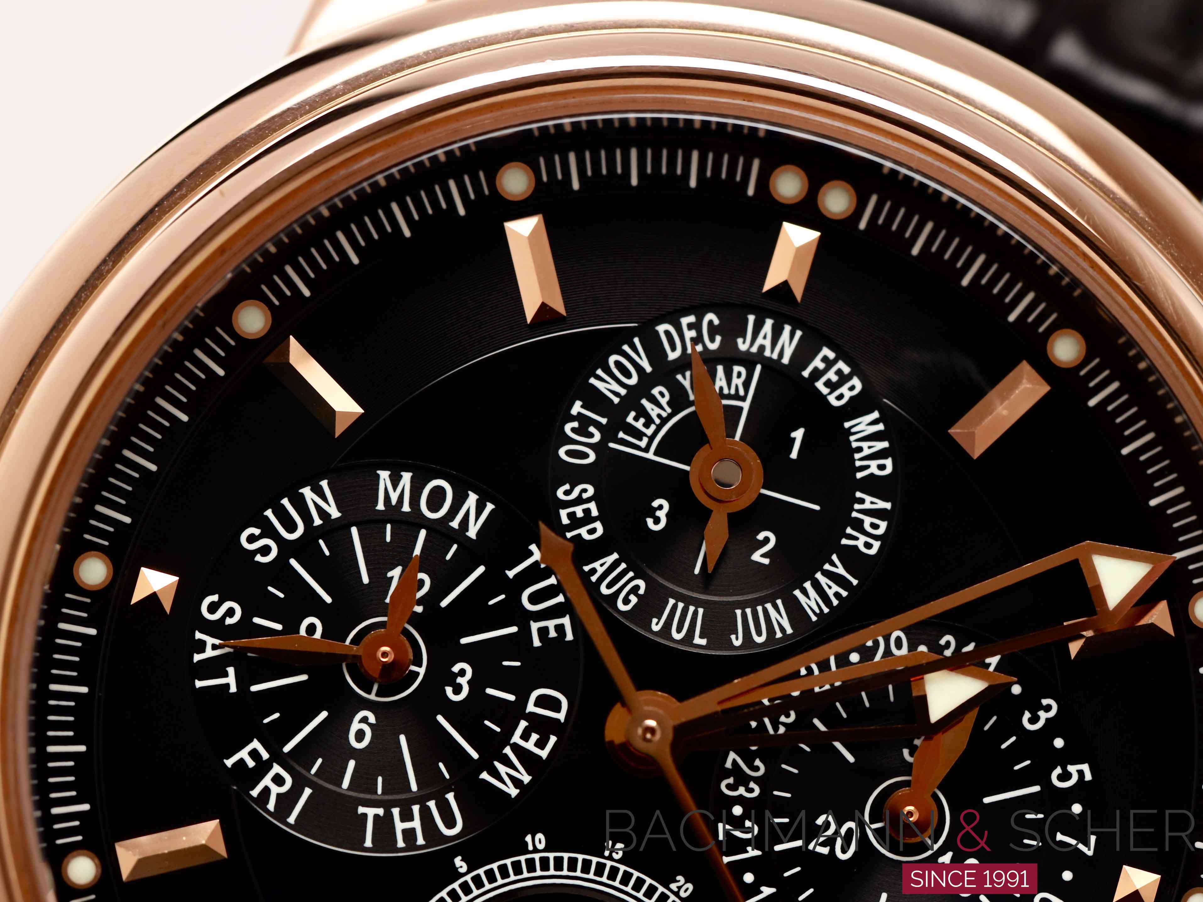 Blancpain LEMAN Perpetual Calendar Chronograph MoonPhase Ref2685F 18k