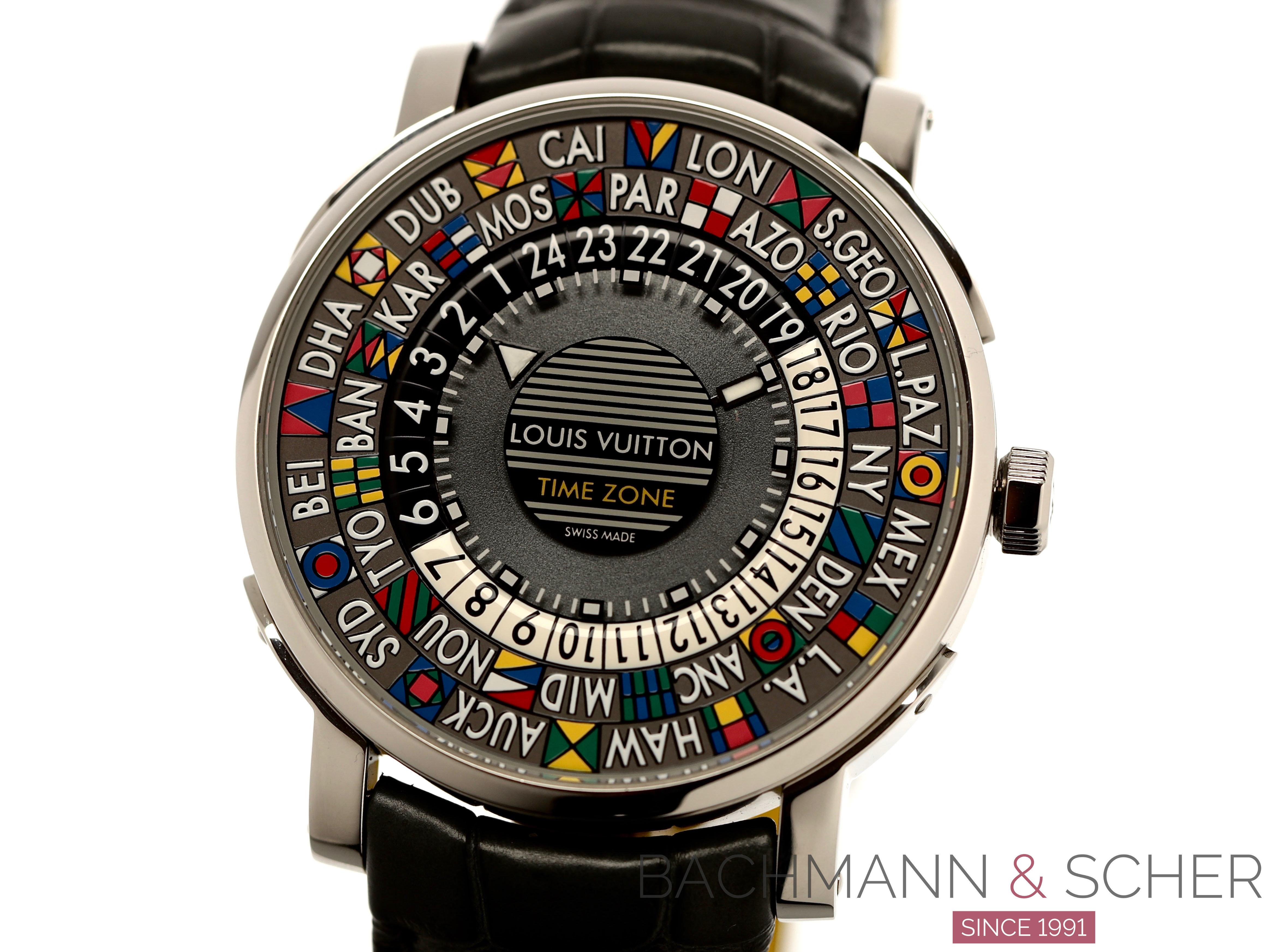 Wrist Time Review: Louis Vuitton Escale Time Zone 39 World Timer Watch